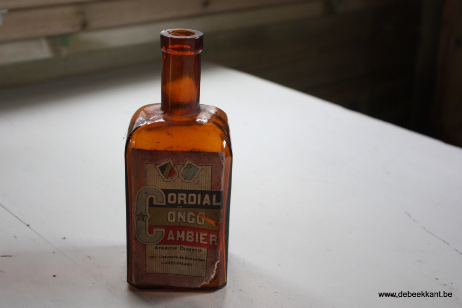 Antieke fles Cordial Congo Cambier